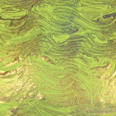 Fényes holo mintás fürdőruha anyag